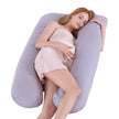 U-Shape Maternity Pillow – Cooling Ice Silk Pregnancy Sleeping Support Pillow Innovationwtech