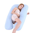 U-Shape Maternity Pillow – Cooling Ice Silk Pregnancy Sleeping Support Pillow Innovationwtech