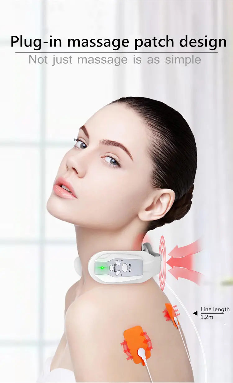 Intelligent pulse shoulder neck massage instrument Innovationwtech