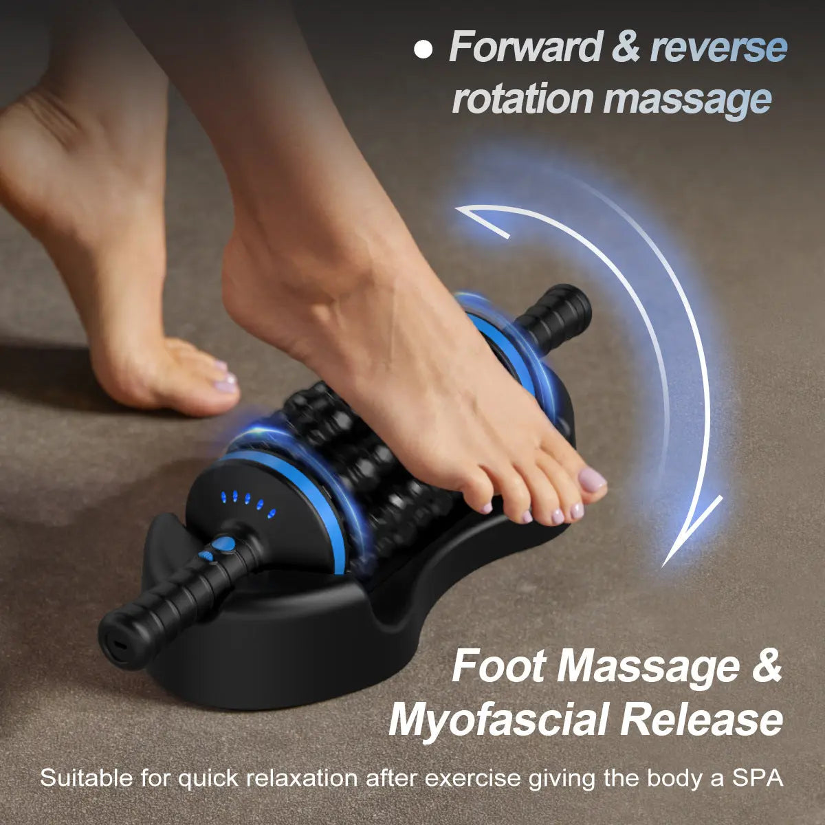 Muscle Relaxation Handheld Electric Rollers Massager Back Foot Leg Massager Innovationwtech