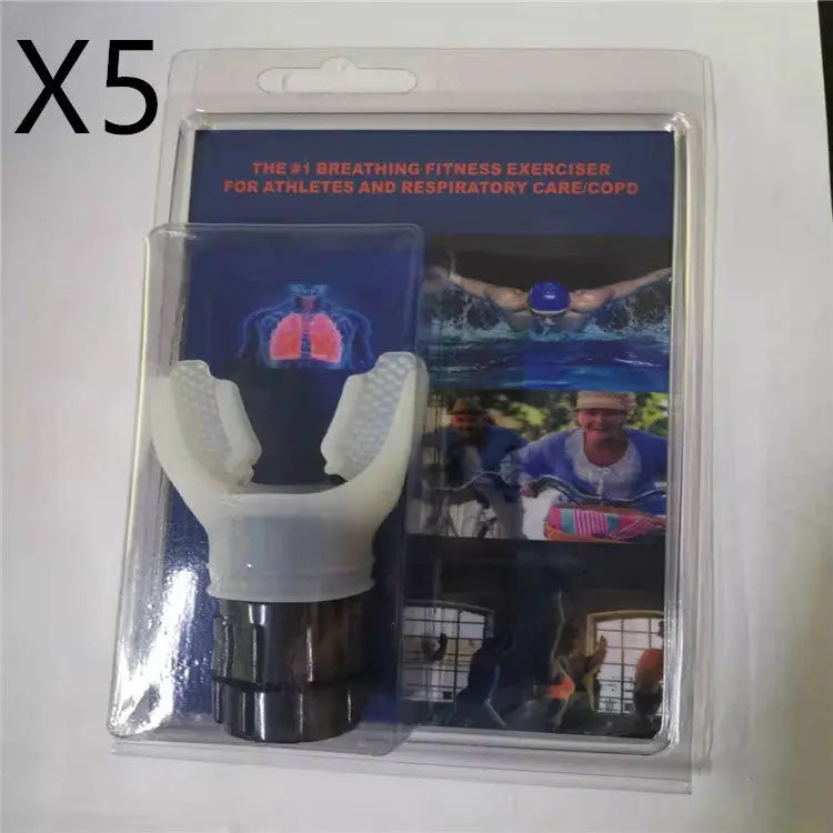 Breathing Trainer Respirator – Lung Strength Fitness Exercise Trainer Innovationwtech