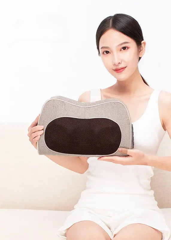 Multifunctional Cervical Spine Massager Pillow – Neck & Shoulder Relaxation Massage Cushion Vogueen
