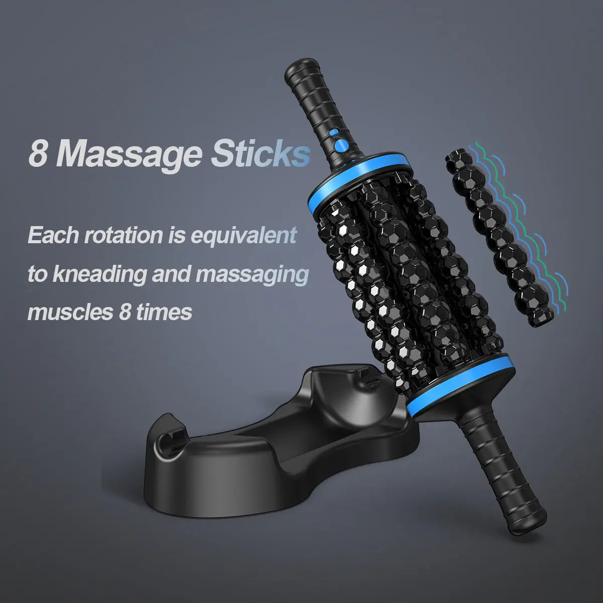 Muscle Relaxation Handheld Electric Rollers Massager Back Foot Leg Massager Innovationwtech