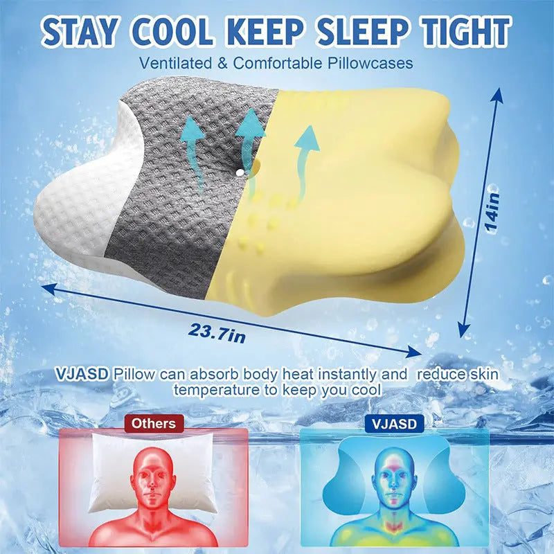 Cervical spine massager massage pillow multifunctional Vogueen