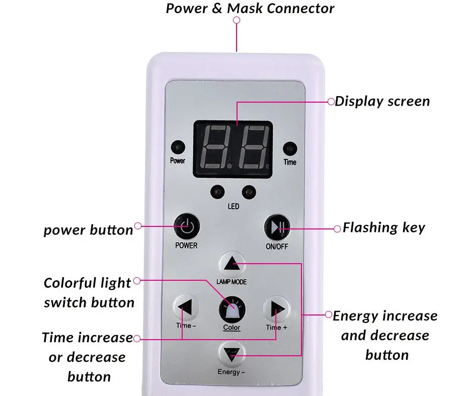 Led Facial beauty instrument Vogueen