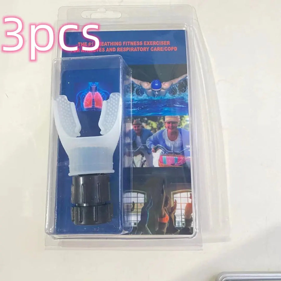 Breathing Trainer Respirator – Lung Strength Fitness Exercise Trainer Innovationwtech