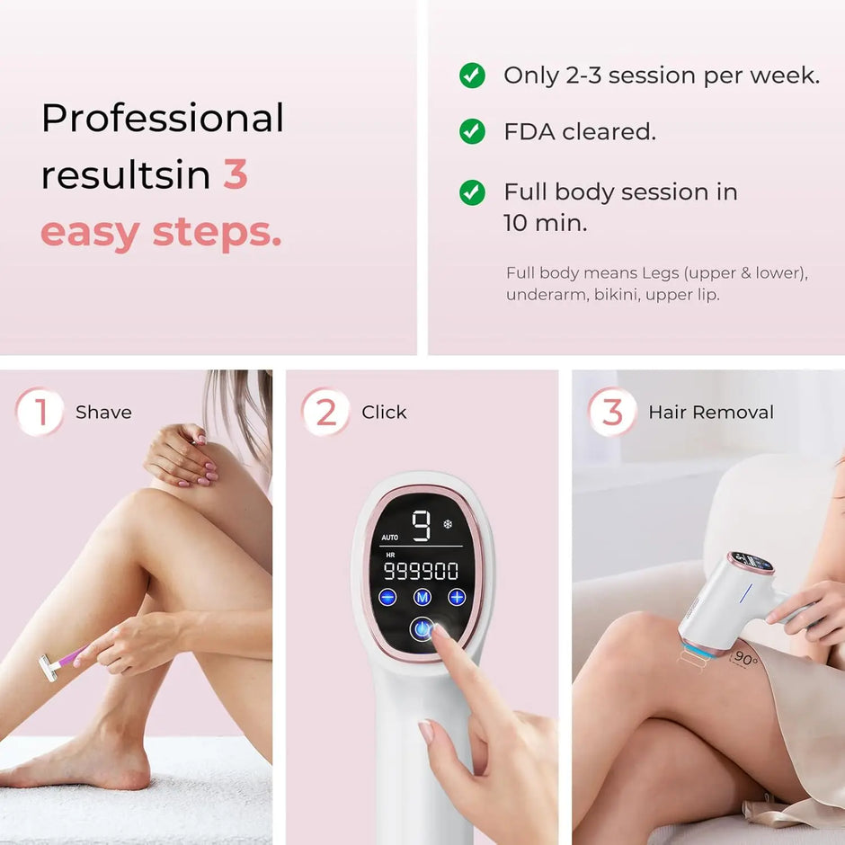 Household Freezing Point Hair Removal Device Beauty Hair Removal Innovationwtech