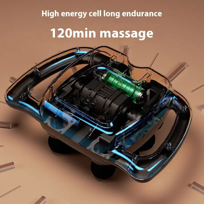 Multi-Head Massage Gun – Full Body Deep Tissue Muscle Massager Innovationwtech