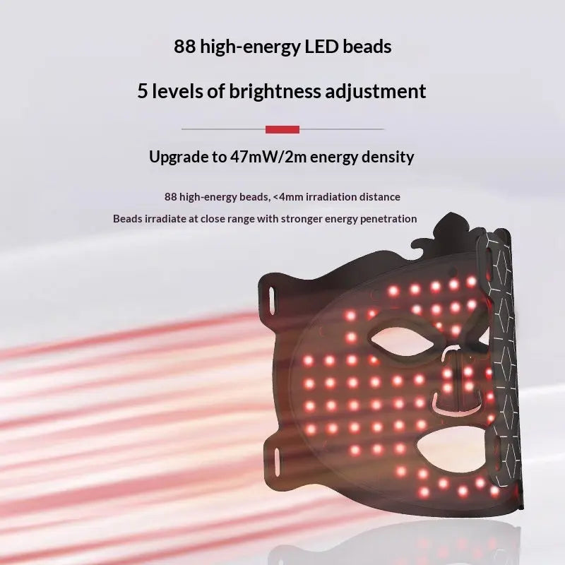 Colorful LED Beauty Mask For Home Facial Phototherapy Vogueen