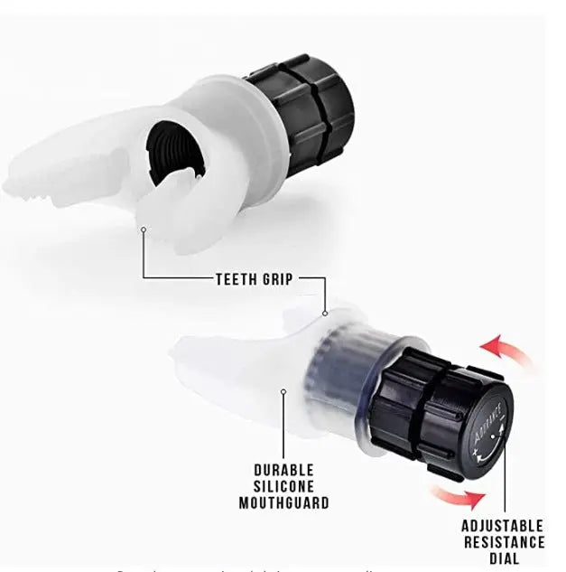 Breathing Trainer Respirator – Lung Strength Fitness Exercise Trainer Innovationwtech