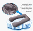 U-Shape Maternity Pillow – Cooling Ice Silk Pregnancy Sleeping Support Pillow Innovationwtech