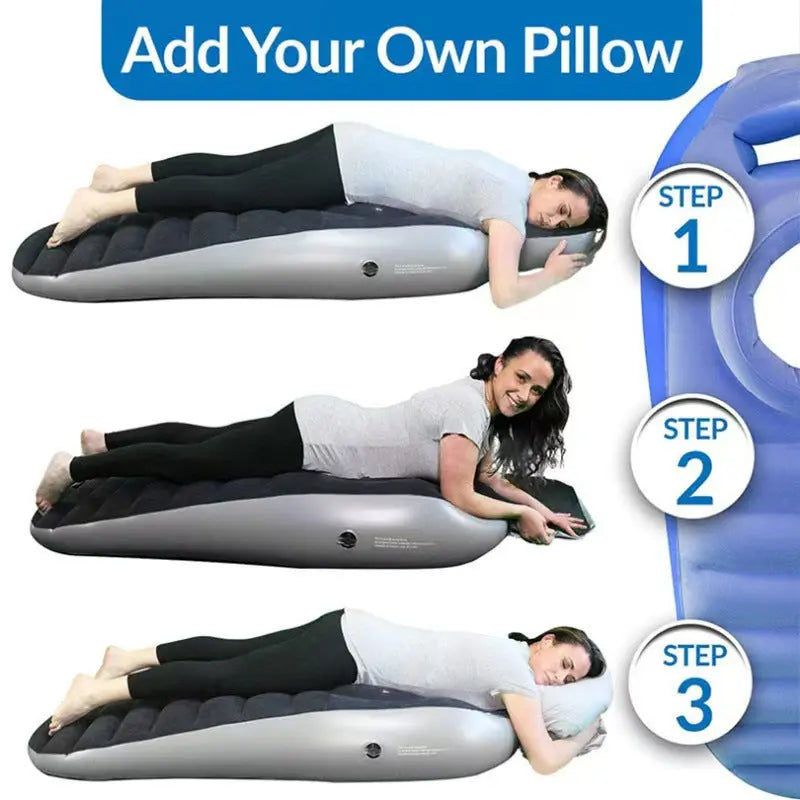 Inflatable Maternity Mattress – Pregnancy Sleeping Support Air Bed Innovationwtech