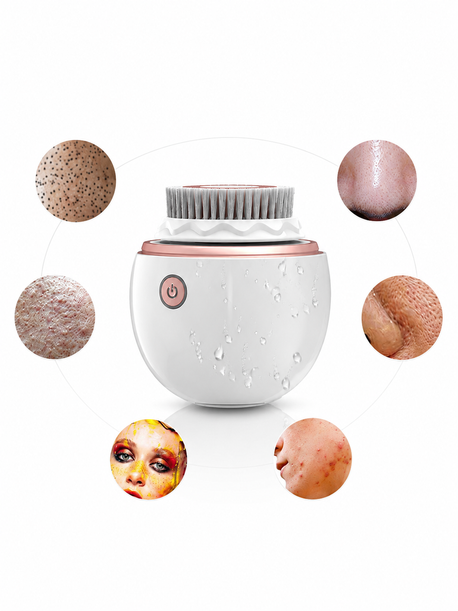 Facial Cleansing Brush Instrument Wireless Charging
