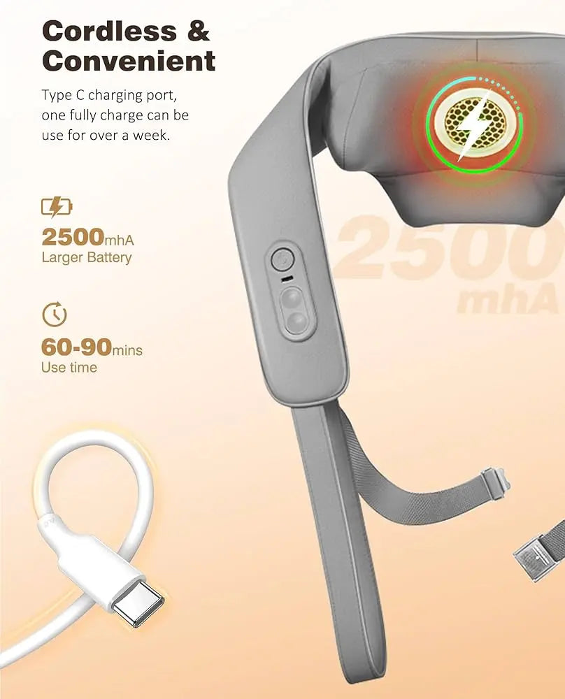 Rechargeable Trapezius Neck Massager Innovationwtech