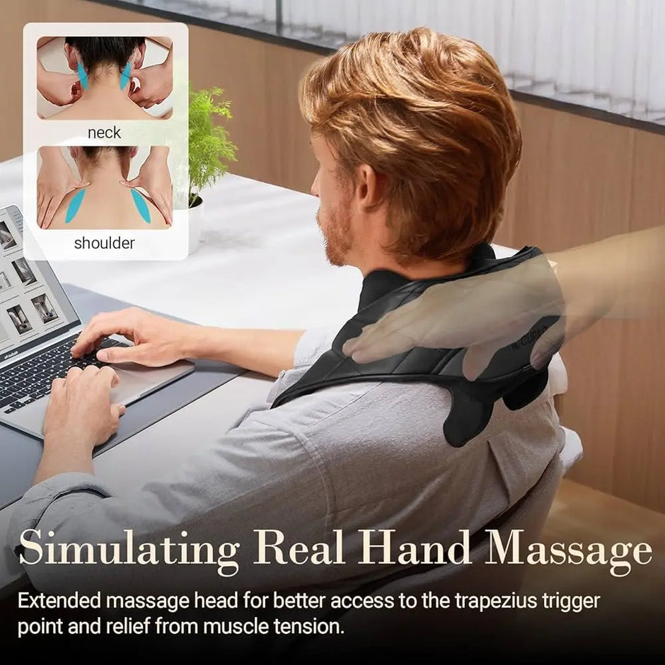 Rechargeable Trapezius Neck Massager Innovationwtech