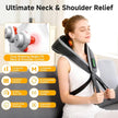 USB Rechargeable Neck & Shoulder Massager – Deep Kneading Trapezoid Muscle Relaxation Shawl Vogueen