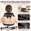 USB Rechargeable Neck & Shoulder Massager – Deep Kneading Trapezoid Muscle Relaxation Shawl Vogueen