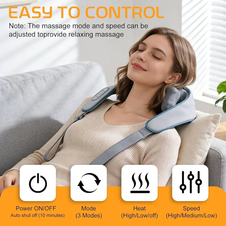 Rechargeable Trapezius Neck Massager Innovationwtech