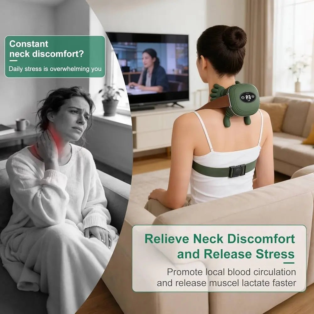 Neck & Shoulder Massage Shawl Innovationwtech