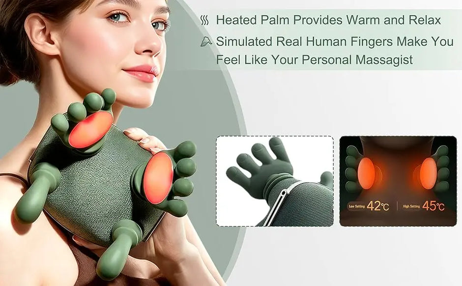 Neck & Shoulder Massage Shawl Innovationwtech
