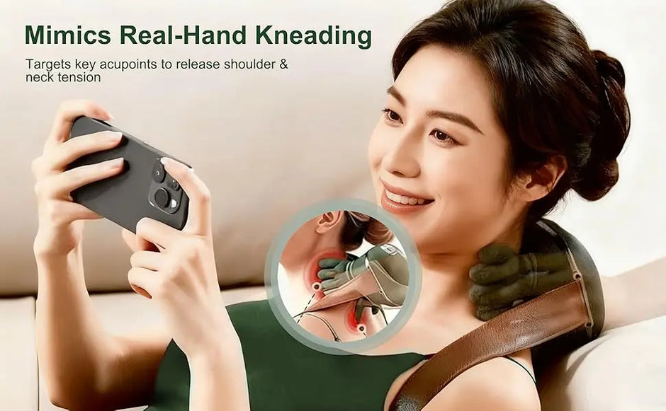 Neck & Shoulder Massage Shawl Innovationwtech