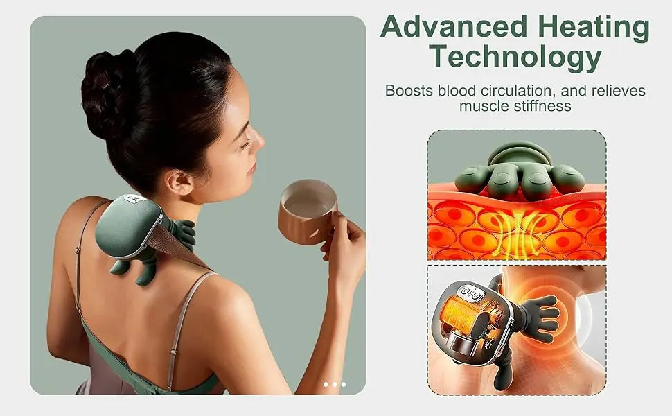 Neck & Shoulder Massage Shawl Innovationwtech
