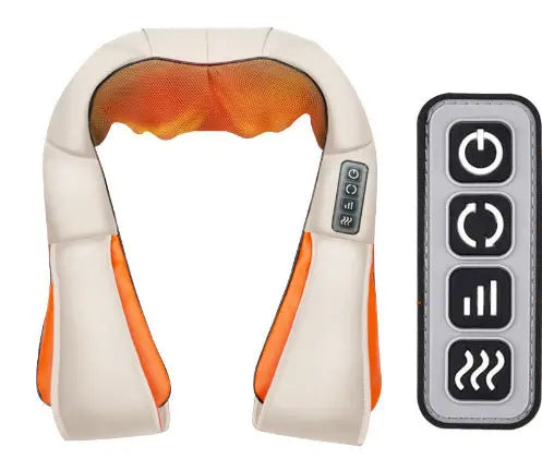 USB Rechargeable Neck & Shoulder Massager – Deep Kneading Trapezoid Muscle Relaxation Shawl Vogueen