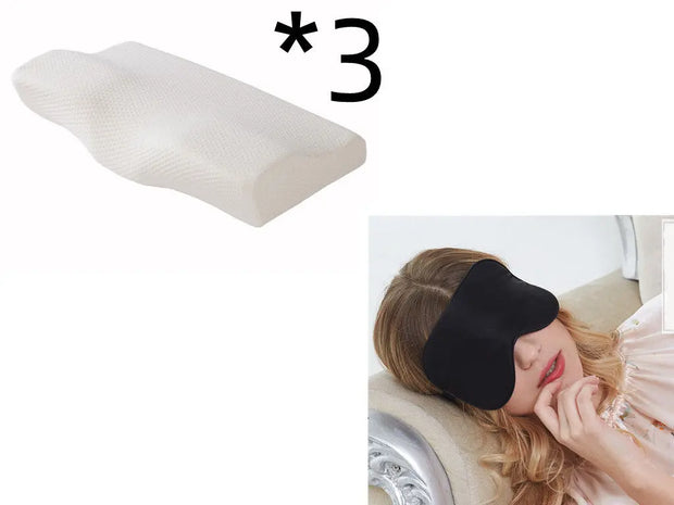 Contoured Memory Foam Pillow for neck pain Cervical Pillows Innovationwtech