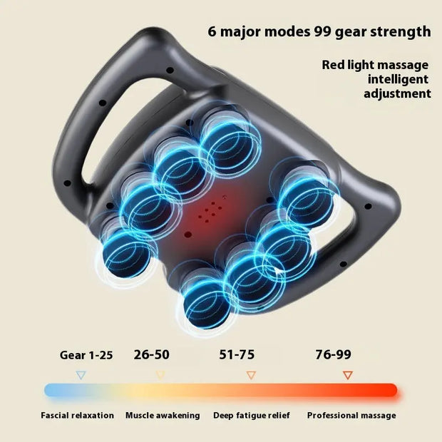 Multi-Head Massage Gun – Full Body Deep Tissue Muscle Massager Innovationwtech