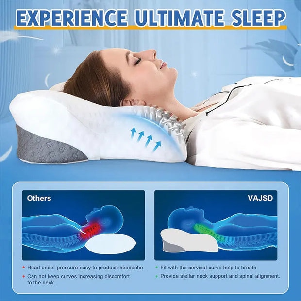 Cervical spine massager massage pillow multifunctional Vogueen
