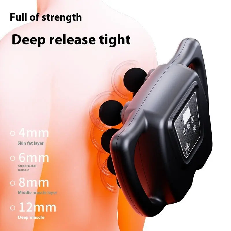 Multi-Head Massage Gun – Full Body Deep Tissue Muscle Massager Innovationwtech