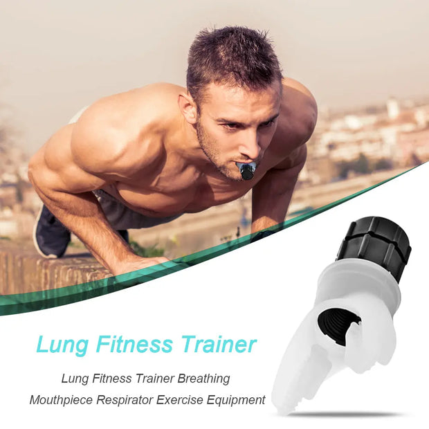 Breathing Trainer Respirator – Lung Strength Fitness Exercise Trainer Innovationwtech